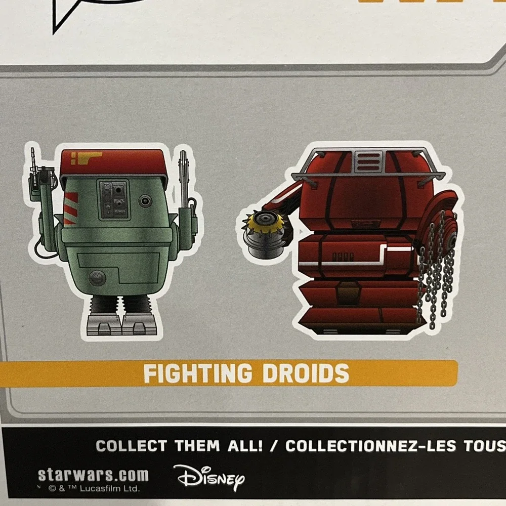 Funko POP! Star Wars Solo Fighting Droids Vinyl Figure Set GameStop Exclusive
